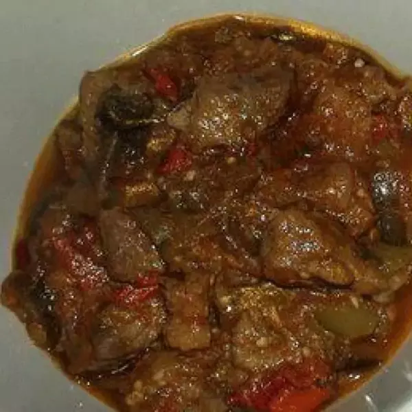 Aubergines en sauce