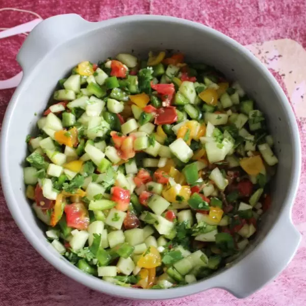 La délicieuse Salade Tunisienne – Recette traditionnelle tunisienne