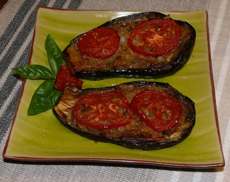 Aubergines à l’ail de djerba