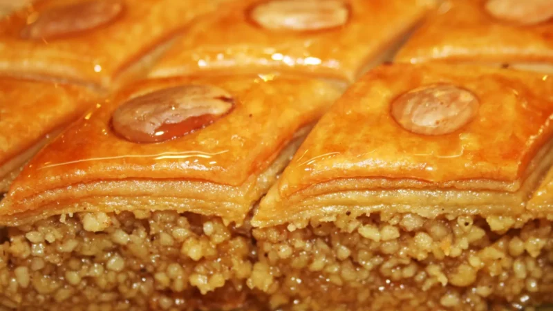 La baklawa amande : un délice du Moyen-Orient